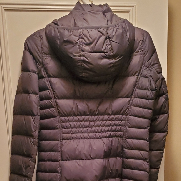MICHAEL Michael Kors Packable Down Jacket, Gunmetal Size Small - Picture 3 of 7